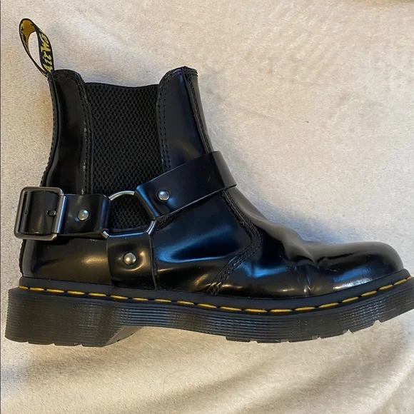 Dr. Martens Wincox smooth buckle Boots Sz 6 - Picture 3 of 13